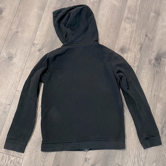 CHILDREN/ YOUTH BLACK NIKE HOODIE. SIZE XL FRONT ZIPPER. GOOD CONDITION. - Picture 3 of 5